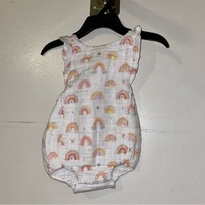3/6m Nola Tawk Muslin Bubble Romper
